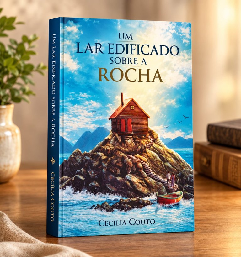 Capa do livro Um Lar Edificado sobre a Rocha